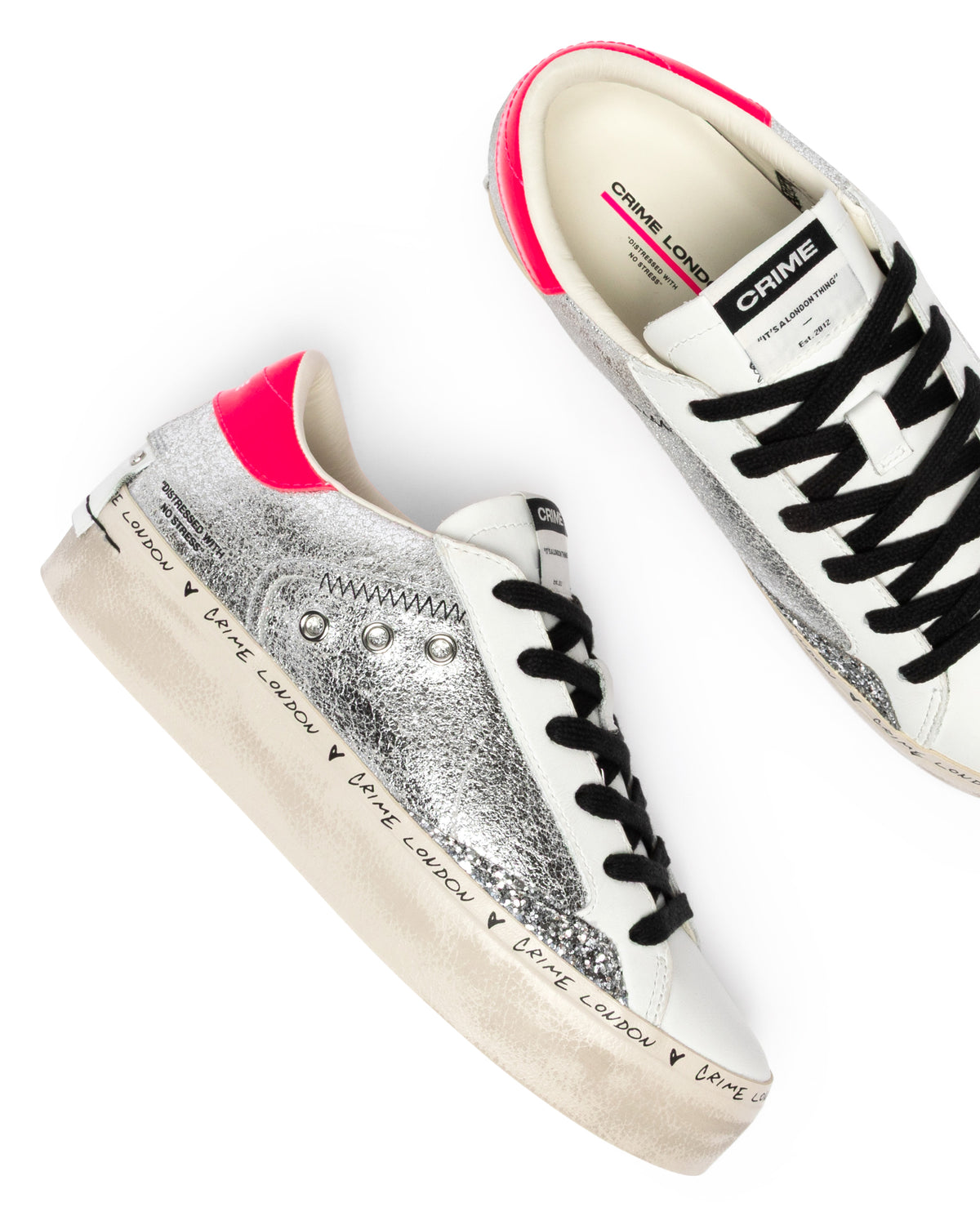 Sneakers CRIME LONDON DISTRESSED PLATFORM 29050PP8