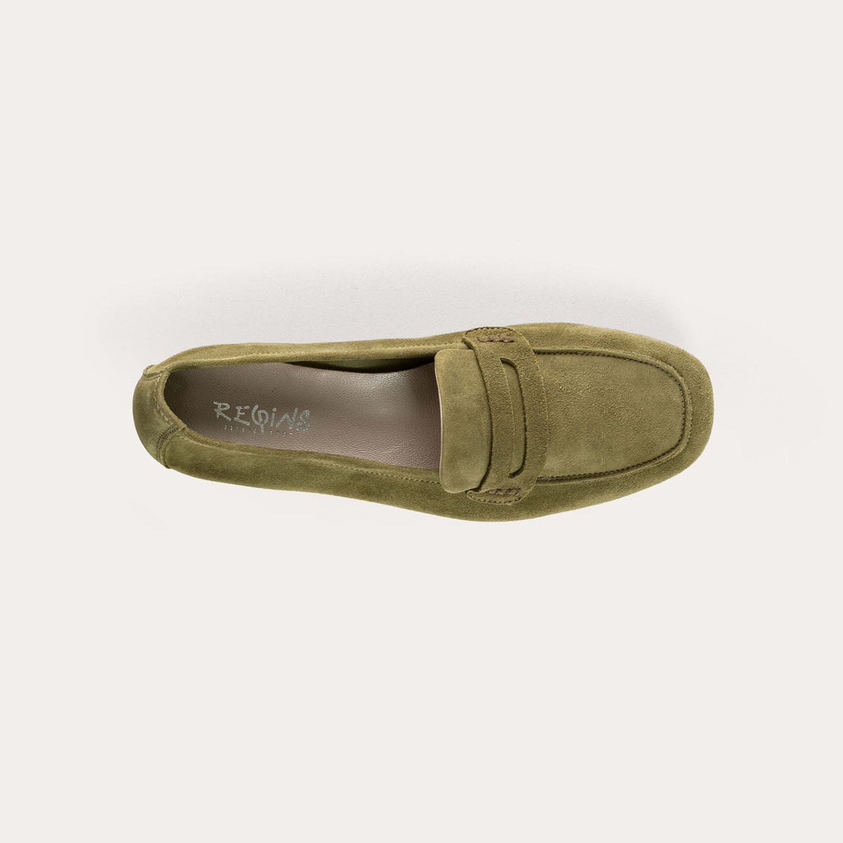 Loafers Reqins HEMA C.V. VERT MOUSSE