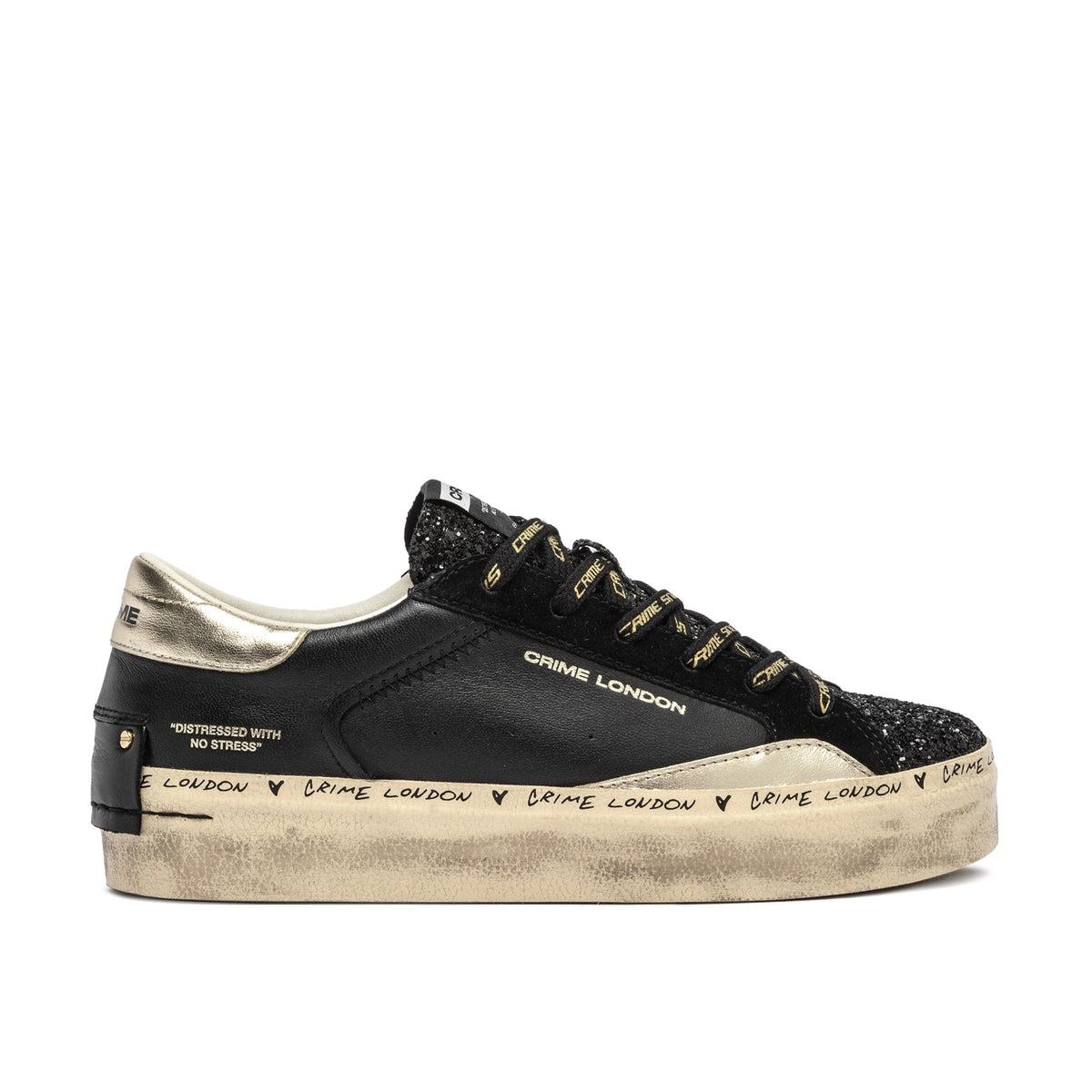 Sneakers CRIME LONDON DISTRESSED PLATFORM 25074AA9