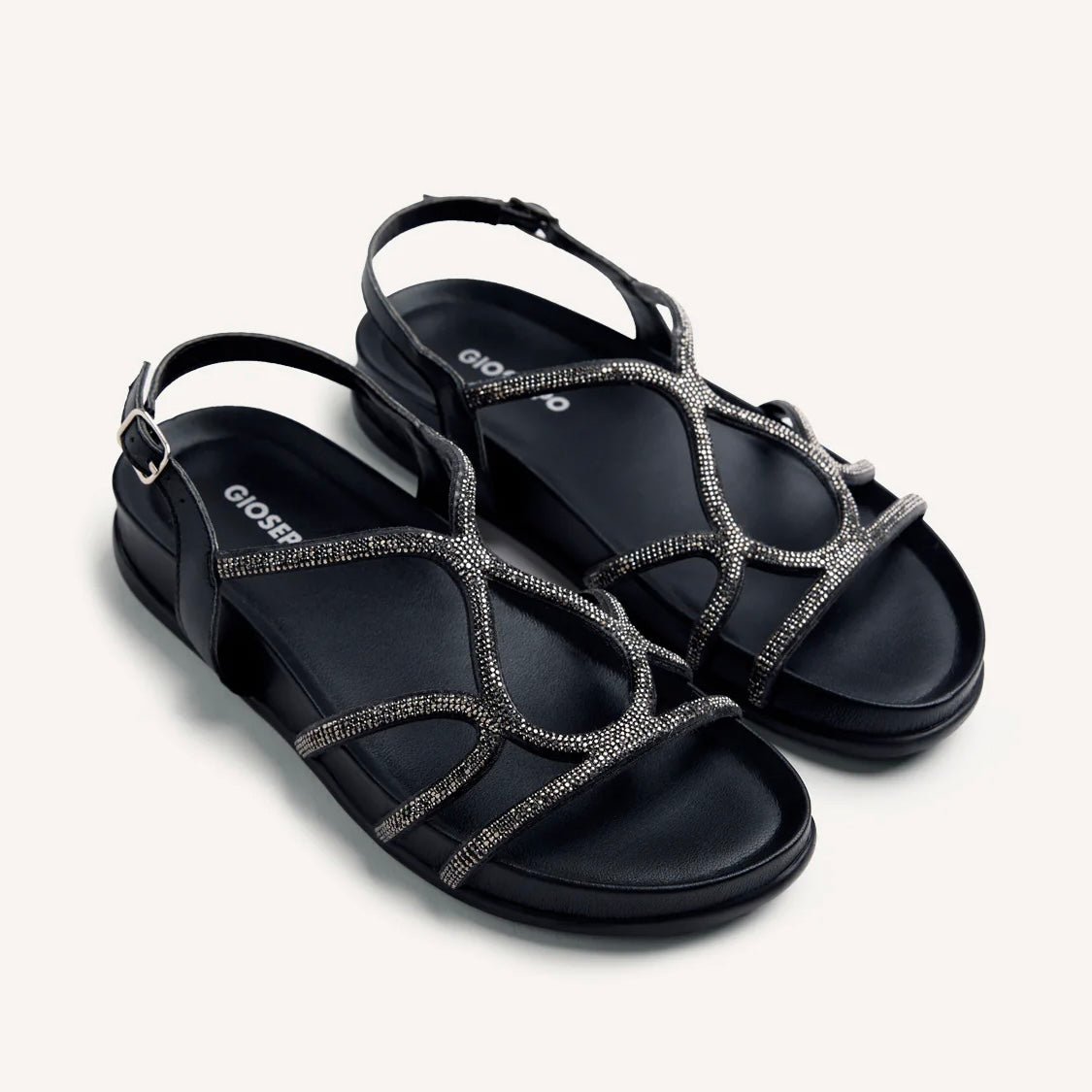 Sandals GIOSEPPO EMKOANI BLACK