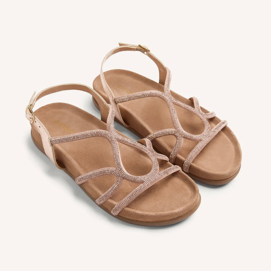 Sandals GIOSEPPO EMKOANI ROSE GOLD