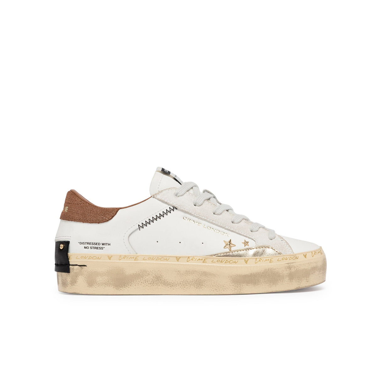 Sneakers CRIME LONDON DISTRESSED PLATFORM 23050AA9