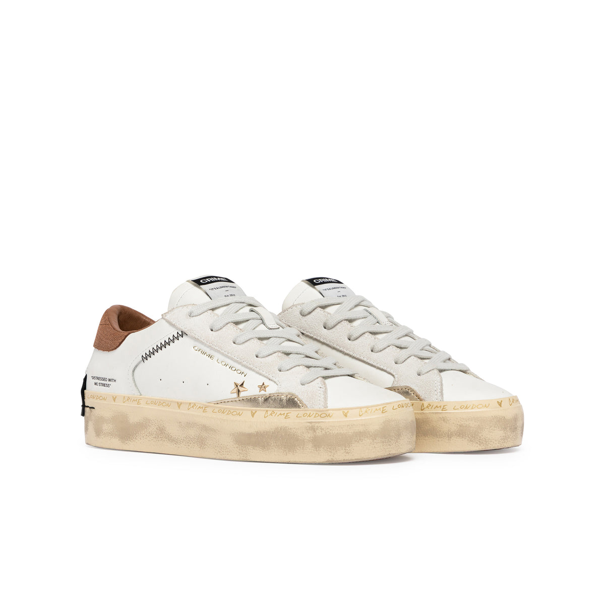 Sneakers CRIME LONDON DISTRESSED PLATFORM 23050AA9