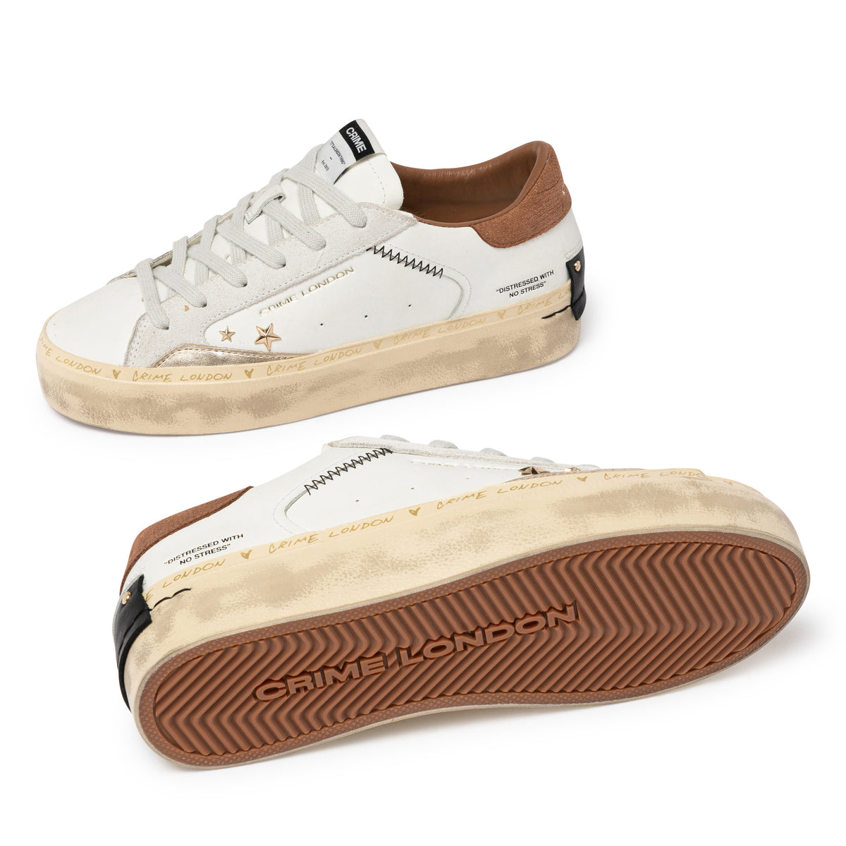 Sneakers CRIME LONDON DISTRESSED PLATFORM 23050AA9