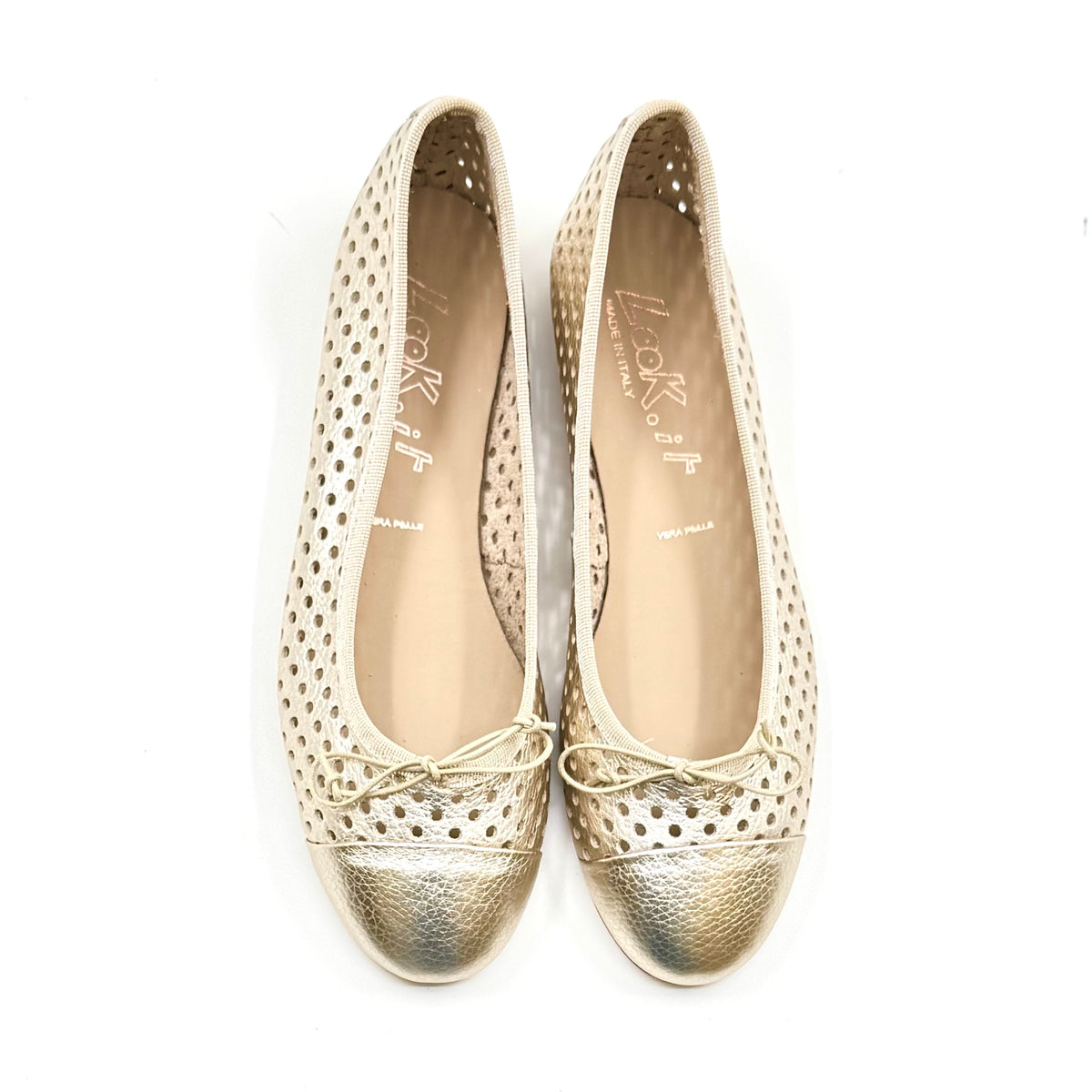 Ballet flats Look.it PICCOLA 16 PLATINO