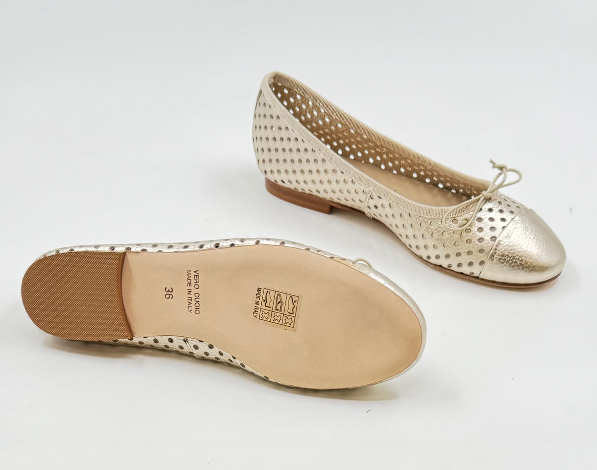 Ballet flats Look.it PICCOLA 16 PLATINO