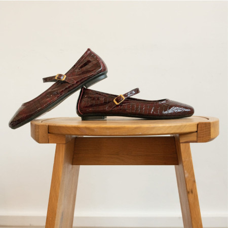Ballet flats Reqins HONOR C.V. BORDEAUX