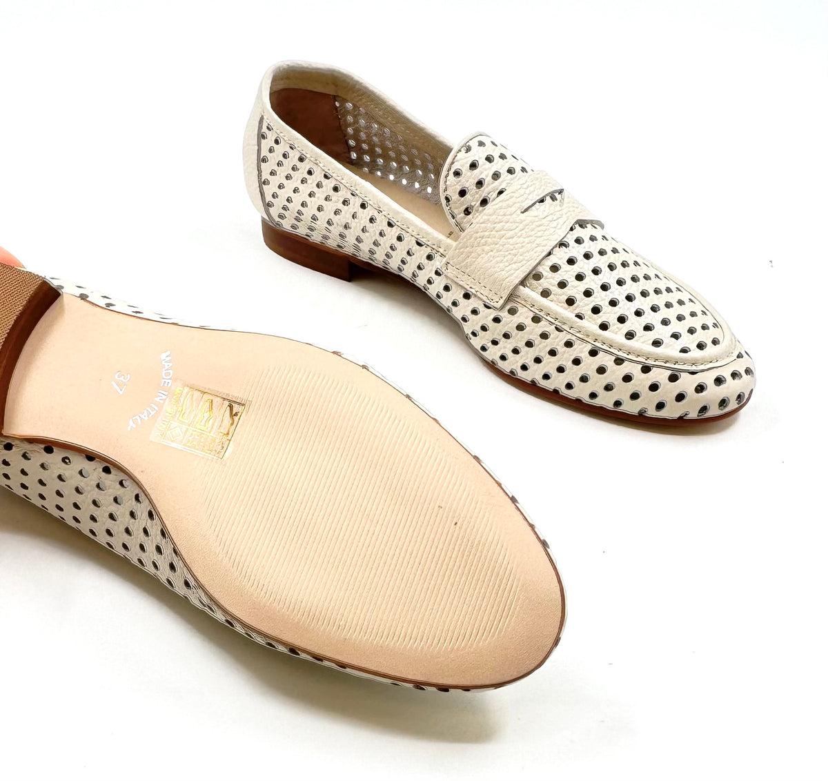 Loafers Look.it DANTE 36 GESSO