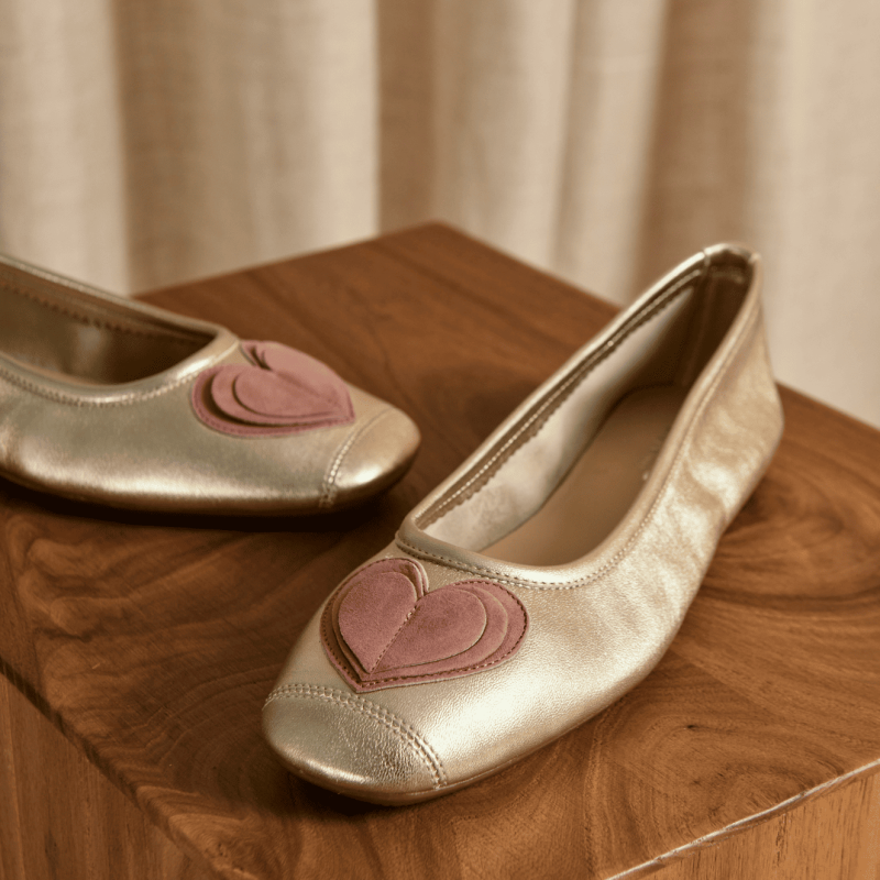 Ballet flats Reqins HOLOVE PLATINO