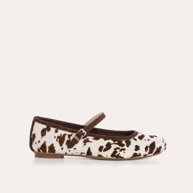 Ballet flats Reqins HONOR VACHE CACAO