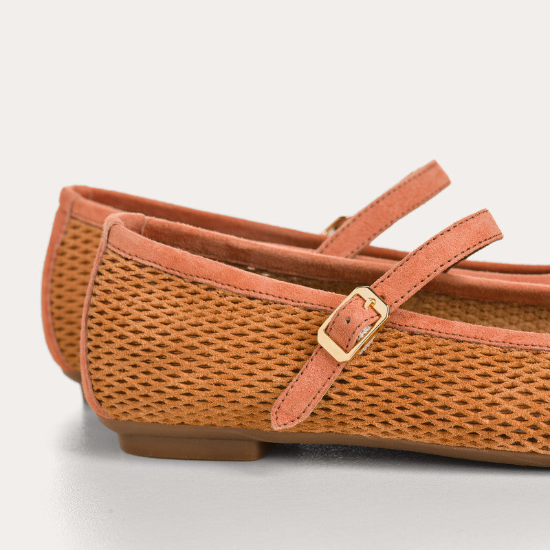 Ballet flats Reqins HONOR VELOURS PERFO