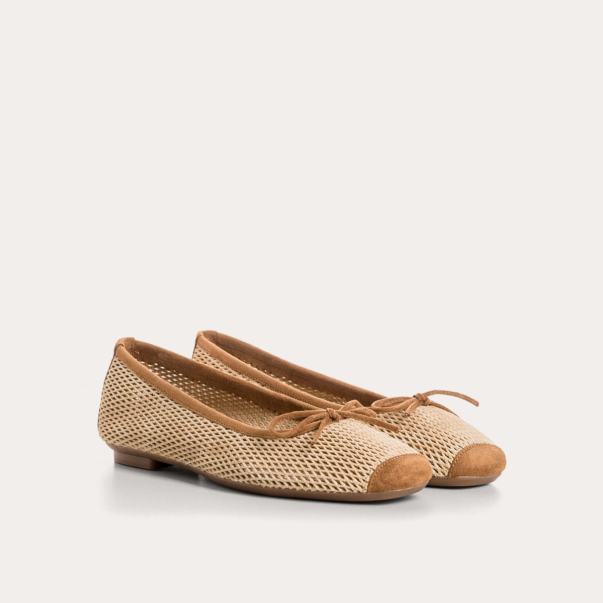 Ballet flats Reqins HARMONY C.V. BEIGE/CH