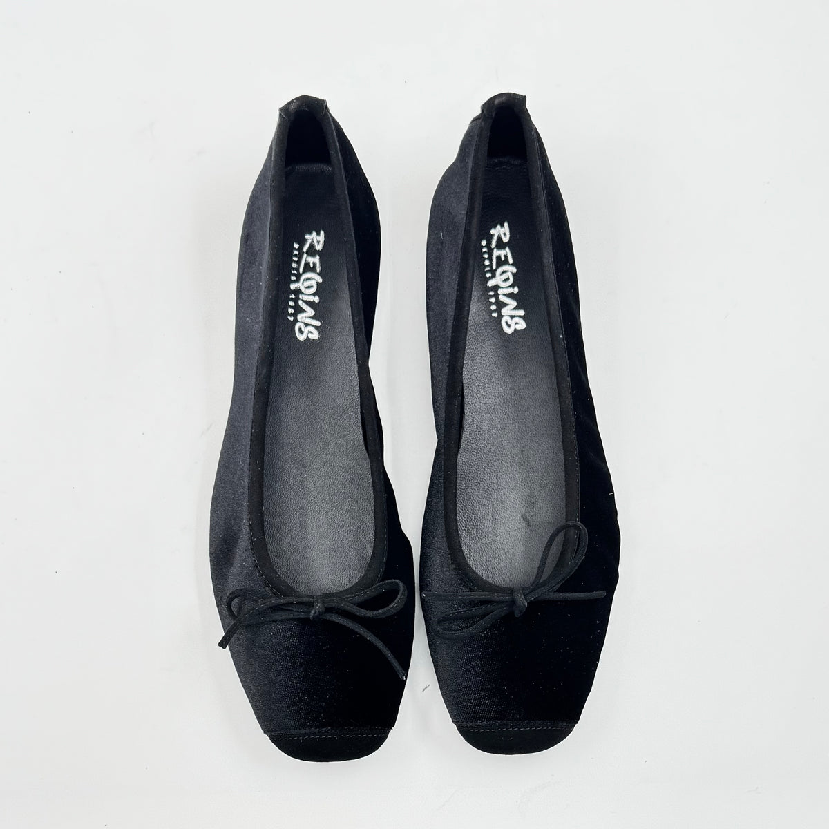 Ballet flats Reqins HARMONY VELVET NOIR