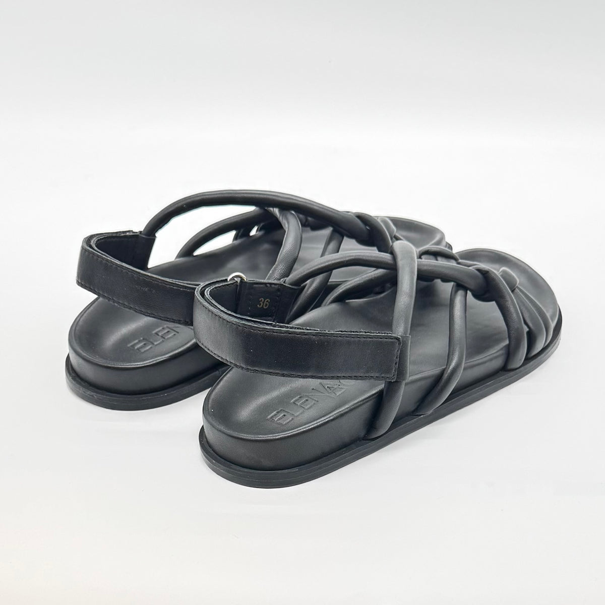 Sandals Elena Iachi M63 BLACK