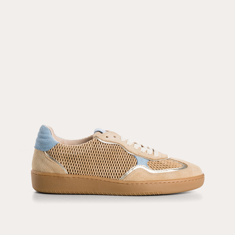 Sneakers Reqins ATHENA MIX BEIGE