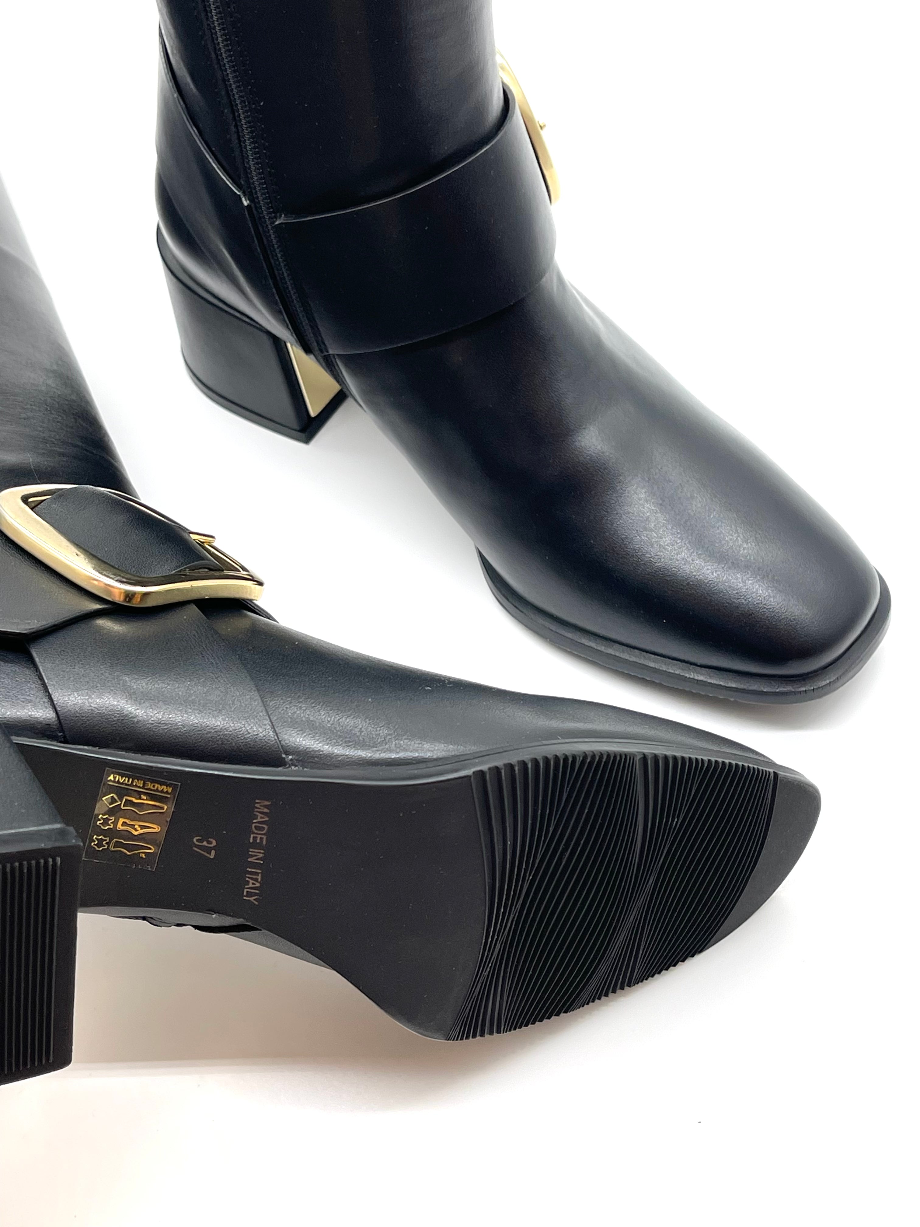 【関税&送料込】Evaluna Boots Black EVALUNA shoes for women, stylish footwear on sale | YOOX