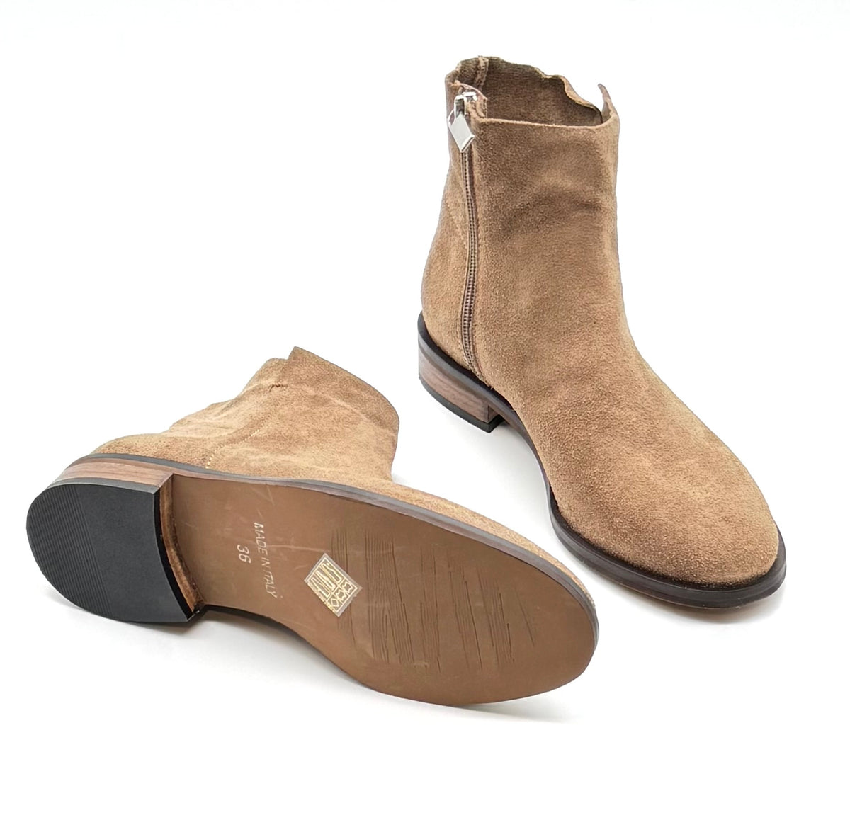 Ankle boots STUDIOUNO EVA-02 TAUPE