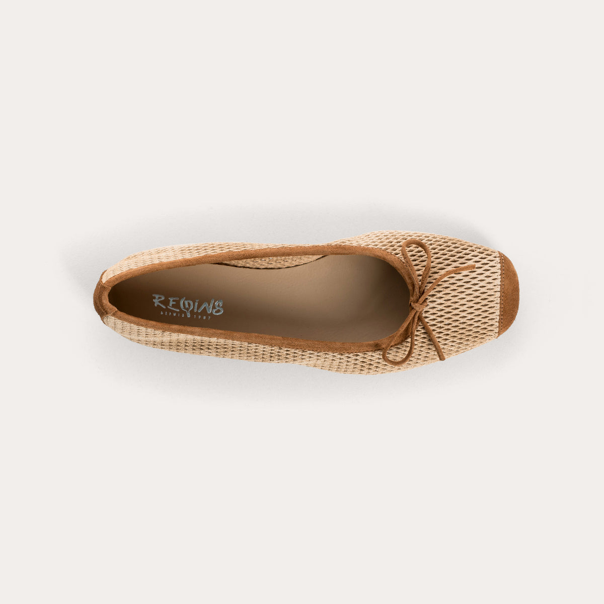 Ballet flats Reqins HARMONY C.V. BEIGE/CH