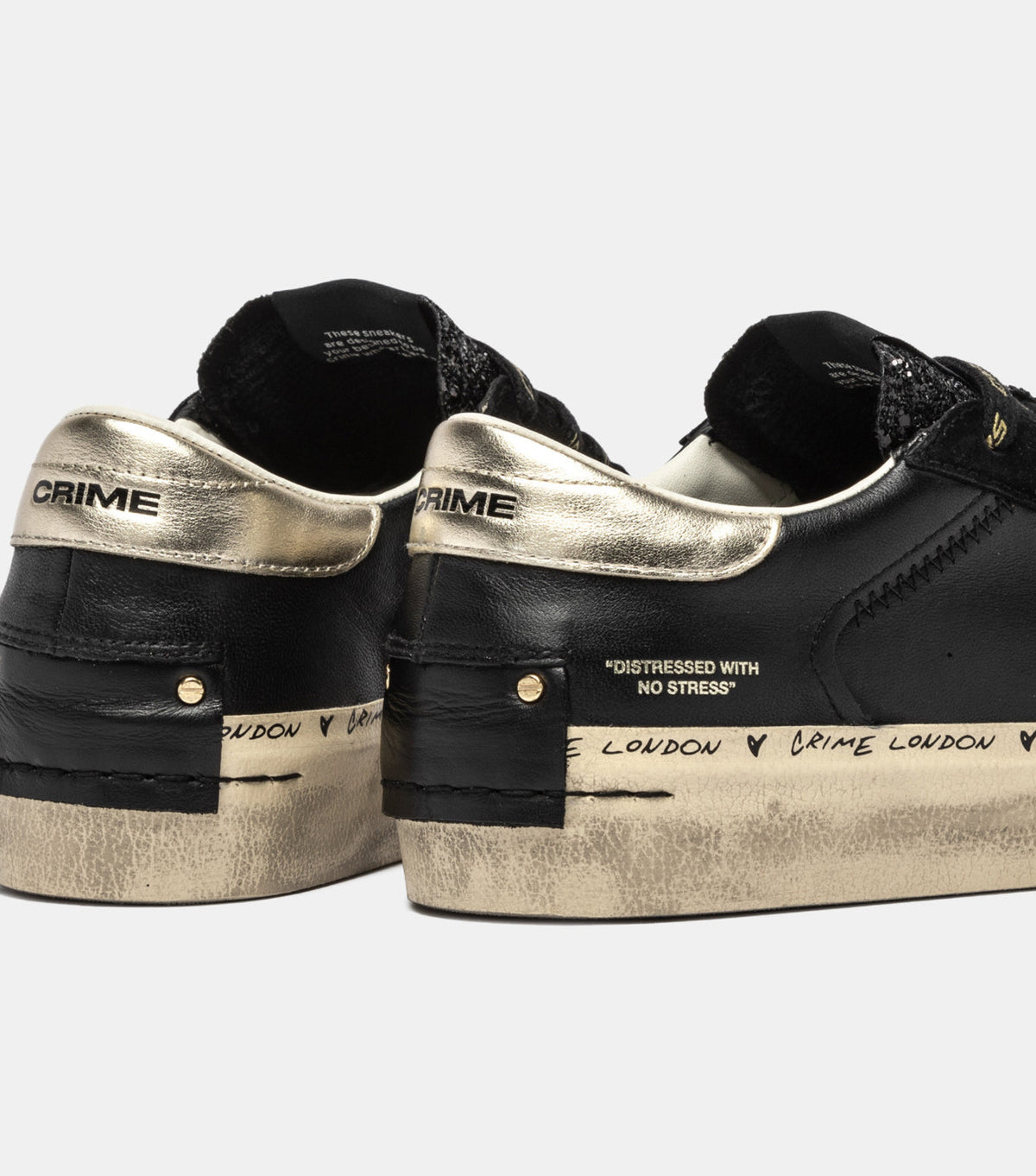 Sneakers CRIME LONDON DISTRESSED PLATFORM 25074AA9