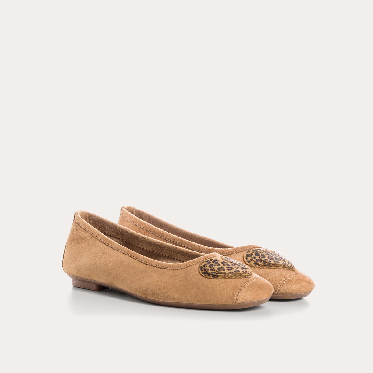 Ballet flats Reqins HOLOVE CAMEL
