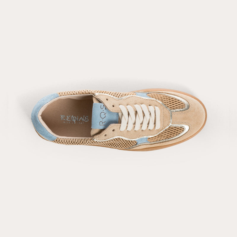Sneakers Reqins ATHENA MIX BEIGE