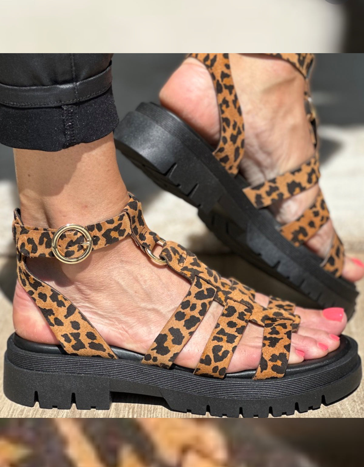 Sandals Donna Lucca 1667 LEOPARD