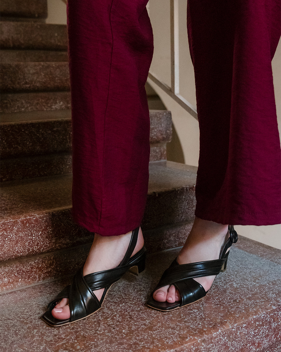 Sandals Mara Bini Z549 NERO