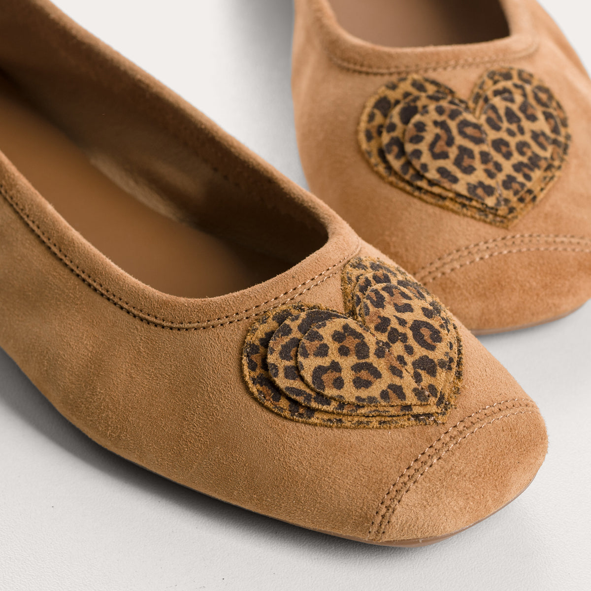 Ballet flats Reqins HOLOVE CAMEL