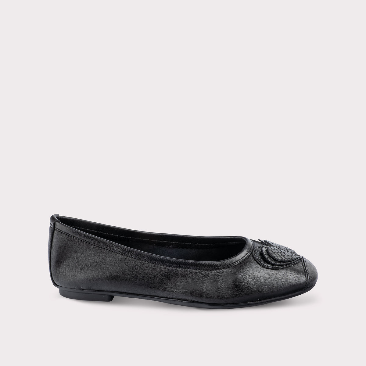 Ballet flats Reqins HOLOVE PYTHON NOIR
