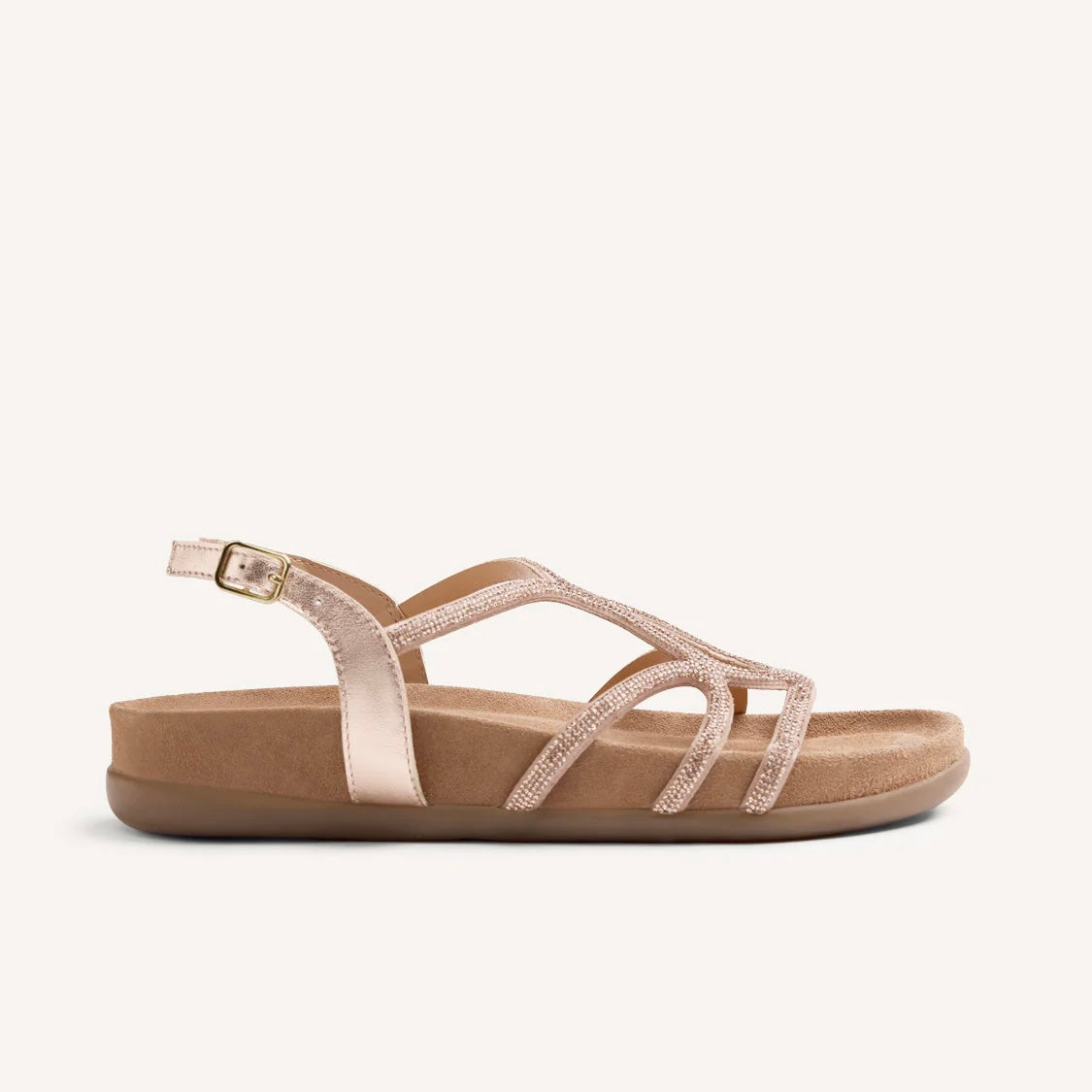 Sandals GIOSEPPO EMKOANI ROSE GOLD