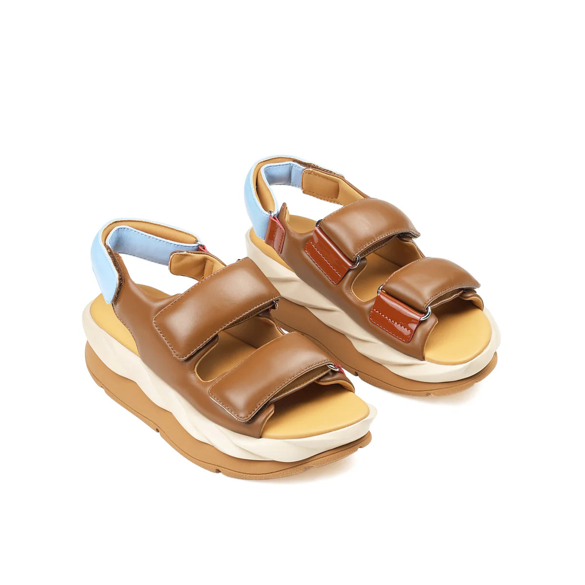 Sandals 4CCCCEES MELLOW BIBI BROWN