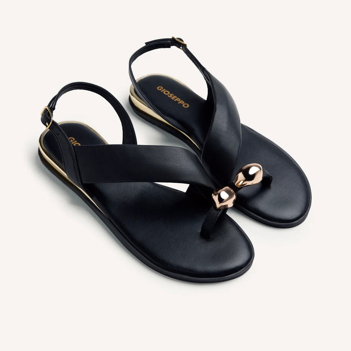 Sandals GIOSEPPO STONY BLACK