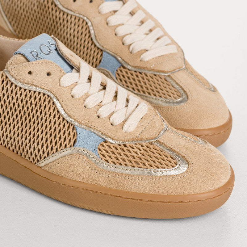 Sneakers Reqins ATHENA MIX BEIGE