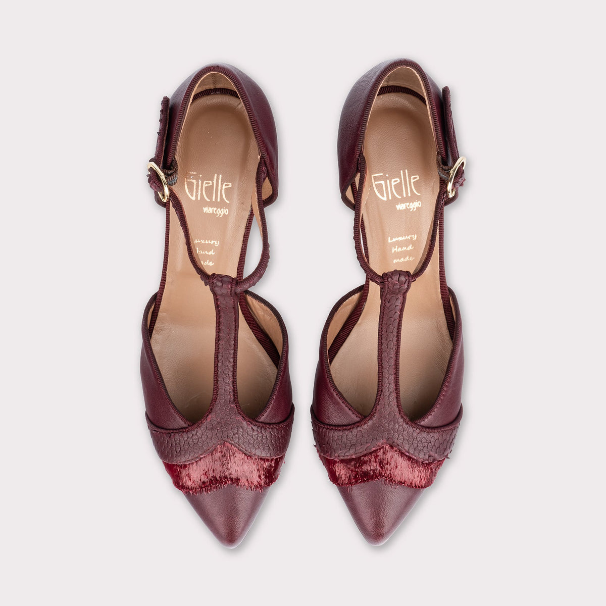 Pumps Gielle Viareggio 113/SILVIA CHERRY