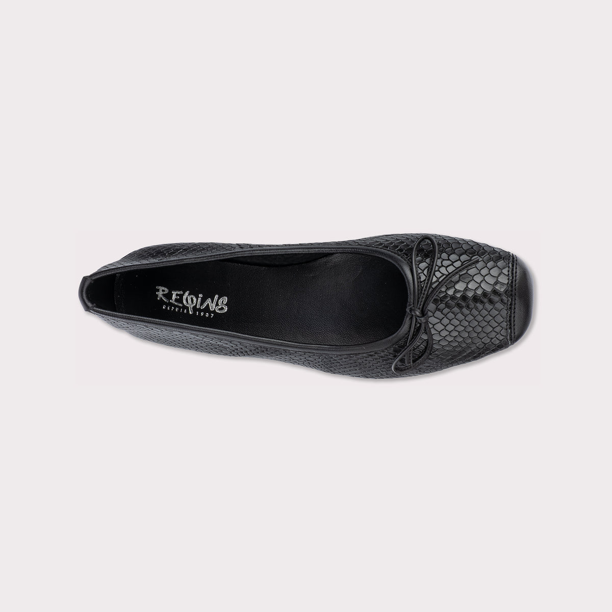 Ballet flats Reqins HARMONY PYTHON NOIR
