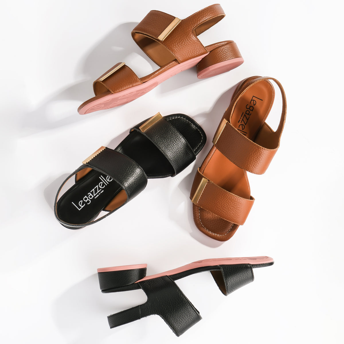 Sandals Legazzelle S314 CUOIO
