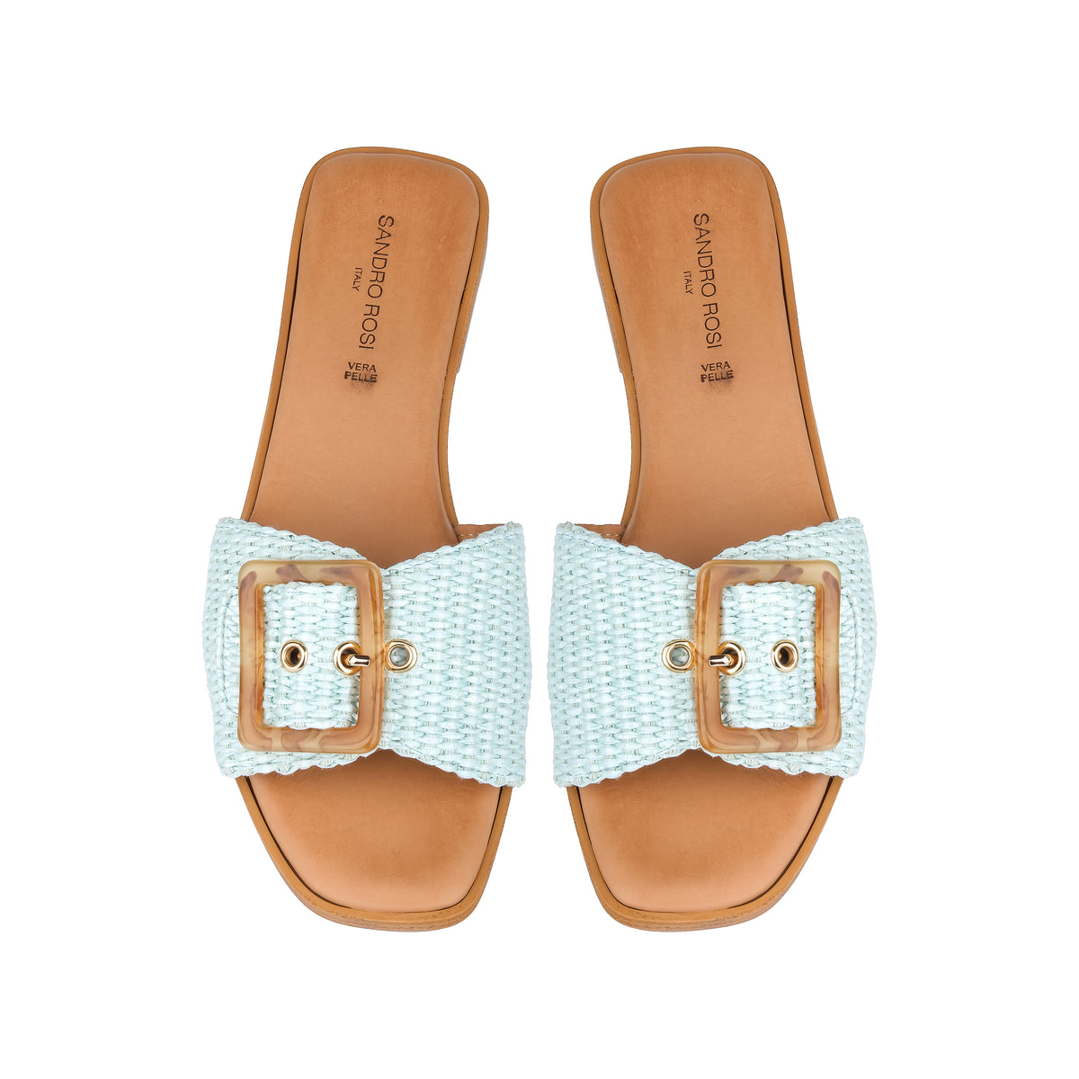 Mules Sandro Rosi 4726 CELESTE